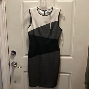 White House Black market sleeveless dress with back zipper